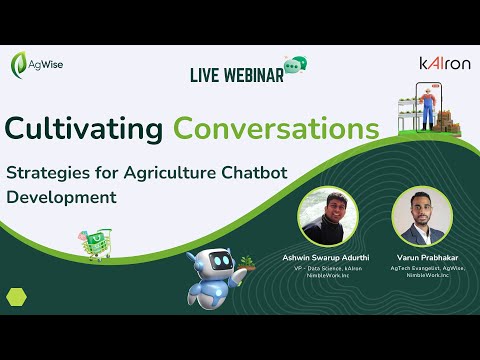 Cultivating Conversations: Strategies for Agriculture Chatbot Development- Webinar
