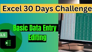 Excel Day 3: Learn Data Entry, Shortcuts, and Editing Tricks! Master the Basics in Minutes!