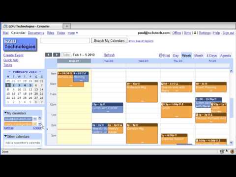 Setting Up Google Delegated Calendar