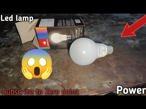 Led lamp bulb kon sa best hai 2025 l एलईडी लाइट रिव्यू l Zero Point l No. 14