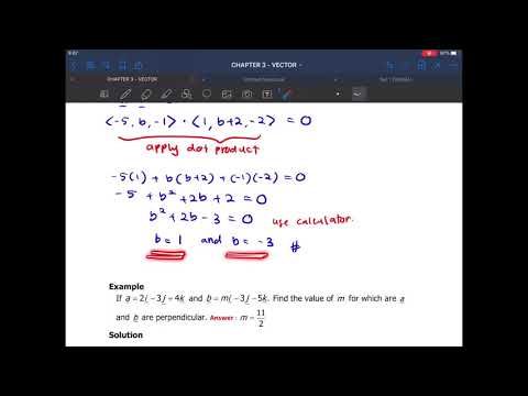 Product of Two Vectors (Dot & Cross Product)