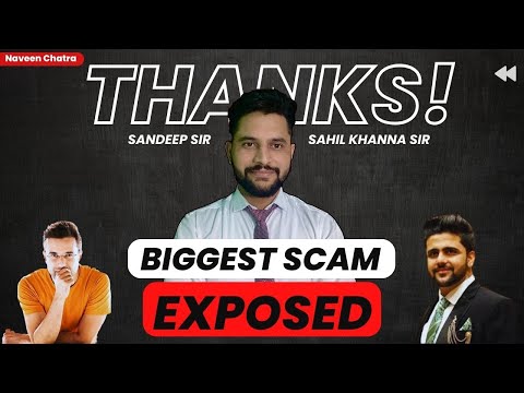 Thanks @SandeepSeminars  & @IntellectualIndies | Highlighted the Biggest Scam Going on in India