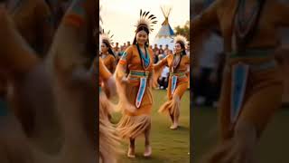 Native Girls  #aboriginalstories #indigenous #gowithnatives #authenticvoices #dance #aiart #love