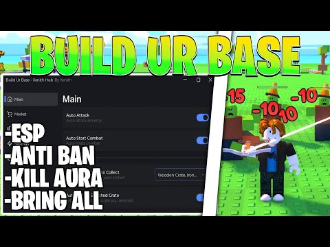 Build ur base Script Gui Hack | INFINITE CASH, AUTOFARM, KILL AURA + MORE! *NO KEY* ⚔️