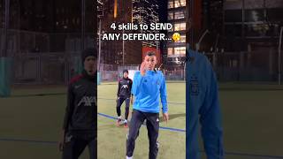 Simple and Easy skills to send defenders to heaven 🥶 #soccer #football #footballskills