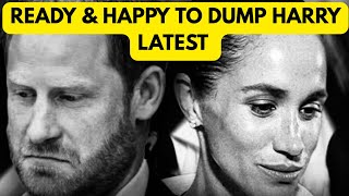 MARKLE TO DUMP HARRY I- LATEST #royal #meghan #princeharry