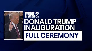Donald Trump full second inauguration ceremony