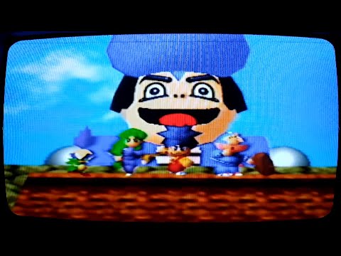 Mystical Ninja Starring Goemon officially captured on a CRT and Nintendo 64