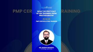 PMP Certification Training Feedback - Ahmedabad | ProThoughts Solutions
