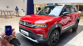 New Maruti Suzuki Brezza ZXi 2025 Model ₹Price Mileage Features Review & Details