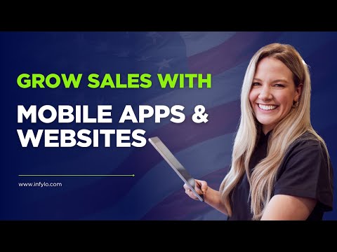How to Grow Sales with Mobile Apps & Websites | Infylo Techsolutions USA #technology #usa