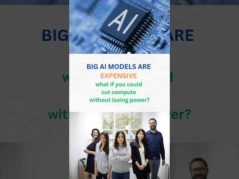 Scale Big AI Models, Save Cost #ai #ai2025 #aimodels #aimodel #chatgpt  #experts #aishorts #shorts