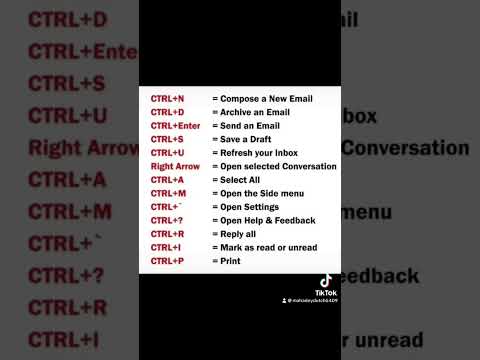 Email shortcuts #keyboard #shorcut #emailsuccess