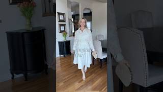 Pretty spring outfit #fashionshorts  #springstyle #over40fashion #lacetop #styling #elegant #ootd