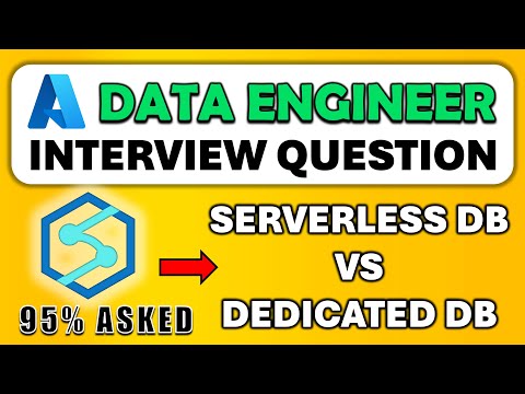 Azure Synapse Analytics- Interview Questions | Serverless SQL Pool VS Dedicated SQL Pool in Tamil