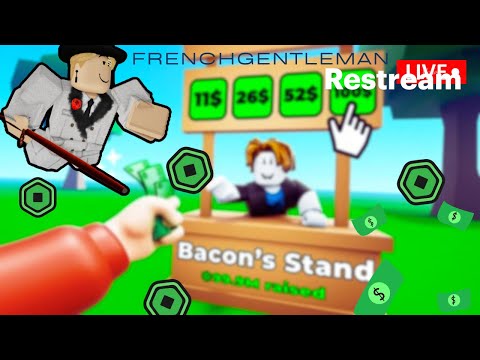 ROBLOX PLS DONATE WITH VIEWERS ! !profile to join !