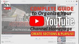How to customize Your YouTube Channel Homepage!