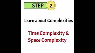 5 Simple Steps to Learn Data Structures and Algorithms Fast | DSA Roadmap for Beginners #shorts #dsa