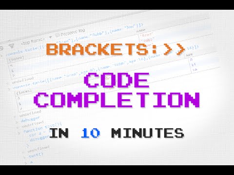 Brackets Code Completion