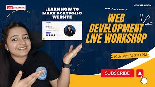 How to make Portfolio website using HTML, CSS and JavaScript (from scratch) 🔥| Complete Responsive