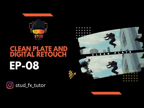 08 Clean Plate and digital retouch |  #aftereffects #vfx #studfxtutor