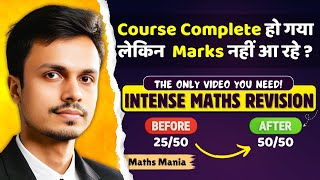 INTENSE MATHS REVISION | BEST VIDEO FOR SSC CGL 2025 MATHS | MATHS MANIA