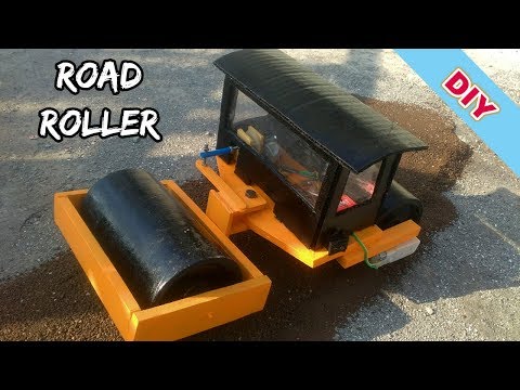 How To Make a Road Roller - DIY | RC Double Drum Road Roller