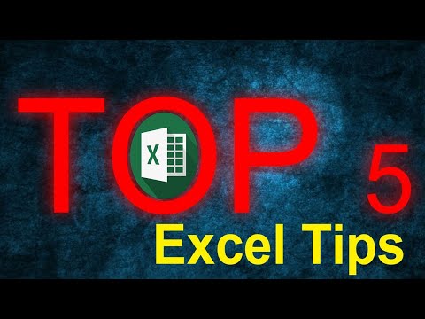 Top 5 Excel Tips and Tricks 2020 Hindi|Best Tips & Tricks for Beginners|Excel User Must Know😍👍