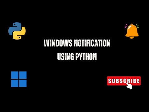 Python Desktop Notifications | Build System Alerts in Minutes!