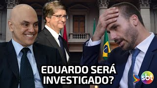 PGR pede abertura de inquérito sobre ações de EDUARDO BOLSONARO nos EUA