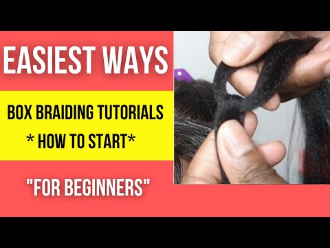 HOW TO make Box Braids IN 5 EASY WAYS EP.09|Tutorial for Beginners #knotlessbraids
