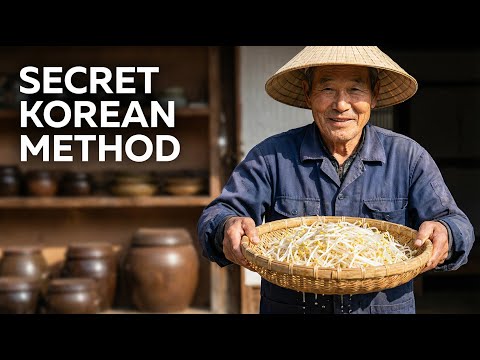 The Secret Korean Method To Grow Bean Sprouts in 3 Days