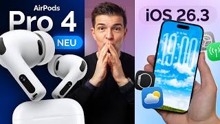iOS 26.3 ist da! Die Features im Überblick! AirPods Pro 4 & MacBook Pro: Die Termine stehen?!