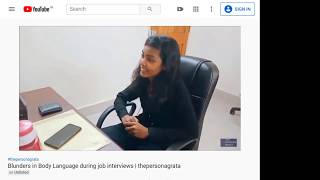 The best interview body language and dress code tips | thepersonagrata