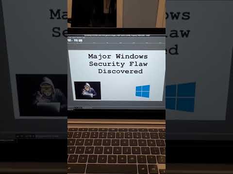 ⚠️ Critical Windows Vulernability Discovered ⚠️ | Tech News | #shorts