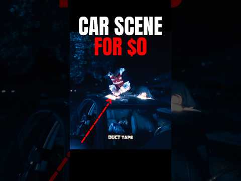 We Filmed This Car Scene With $0 Budget… Here’s How! 🚗🎬