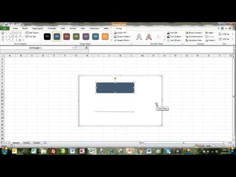 Labelling Shapes and Connectors in Excel - Flowsheeting Video 5