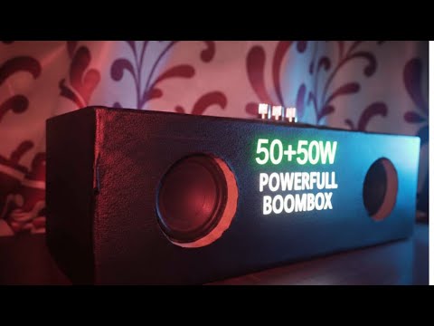 🔥 How to make Powerful DIY Bluetooth Speaker Box | #DIYSpeaker #BluetoothSpeaker #HomemadeSpeaker