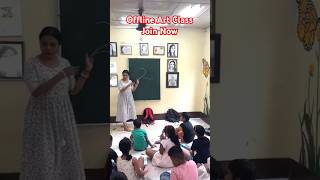Offline Art Classes, Join Now #shorts #shortsfeed #ytshorts #youtubeshorts #offlineclasses #art