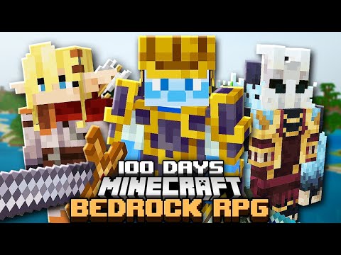 I Survived 100 Days as a GUARDIAN in Minecraft Bedrock