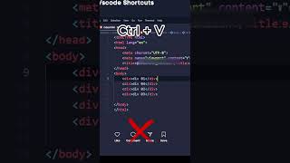 Vscode Shortcuts #css #coding #vscode #Website #frontenddeveloper