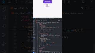 CSS Dropdown Menu 🔥 No JavaScript | Pure HTML & CSS