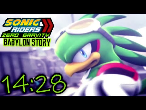 Sonic Riders: Zero Gravity - Babylon Story in 14:28 (10'50"05 IGT)
