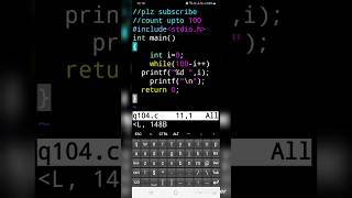 Counting upto 100 w/o using conditional operator in c#viralvideo #shortvideo #shortsvideo #sorts