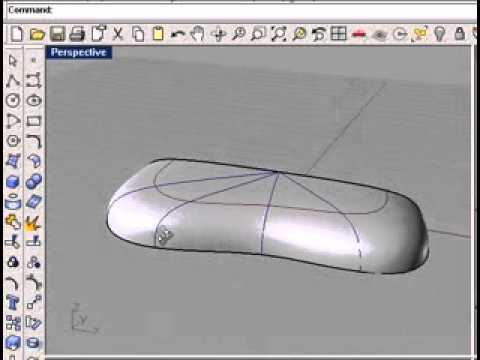 Computer-Aided Design CAD Rhino3d Surface editing fading edge
