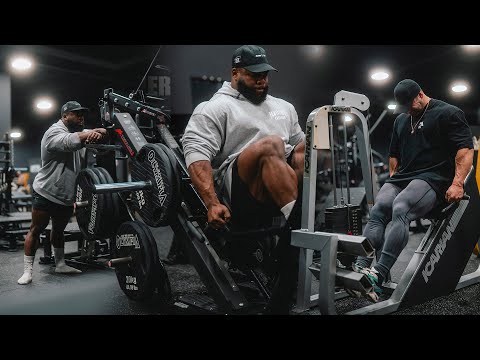 LEG DAY WITH BIG RAFFA!