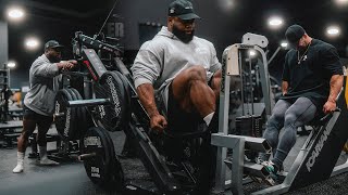 LEG DAY WITH BIG RAFFA!