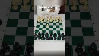 Zeissl vs Walthoffen (1899) #ajedrez #chessanalysis #tableroreal #chessgame #chesscom
