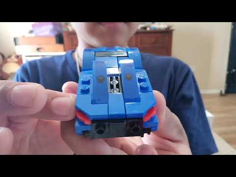 lego MCLAREN ELVA. 30343. speed build and review