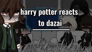 ||~Harry Potter reacts to dazai~|| Harry Potter x BSD crossover !!